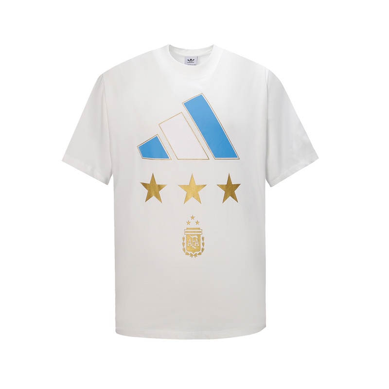 Áo Thun Tay Ngắn adi88das-The Chất Lượng Cao Phong Cách Messi Cổ Điển