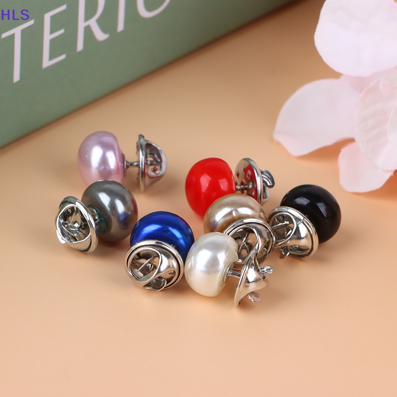 Set 6 Ghim Cài Áo Đính Ngọc Trai Nhân Tạo Thời Trang