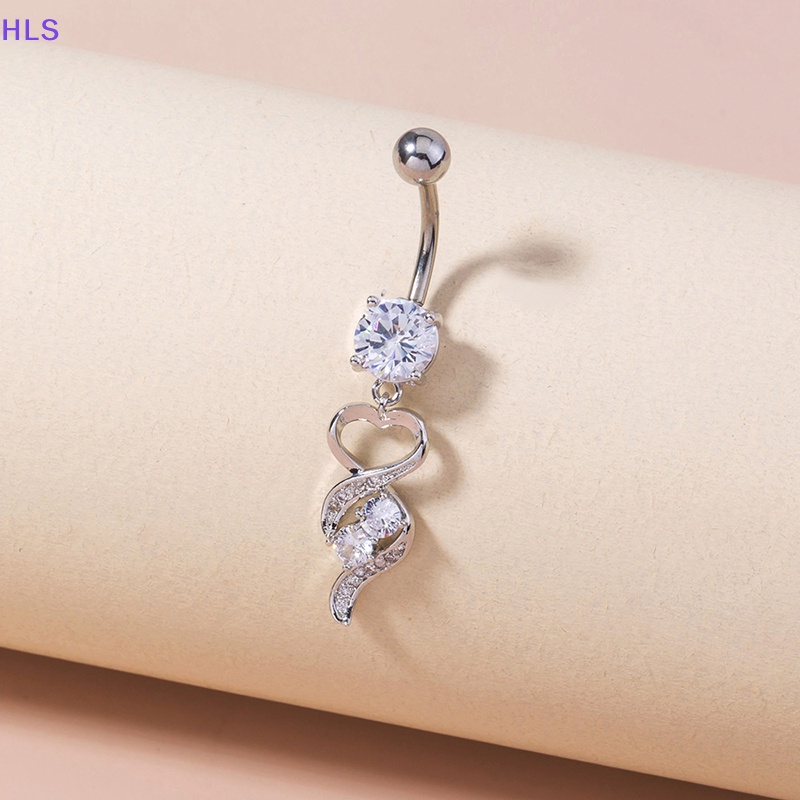 Khuyên Rốn Hình Bướm Đính Đá Zircon Thời Trang Cho Nữ