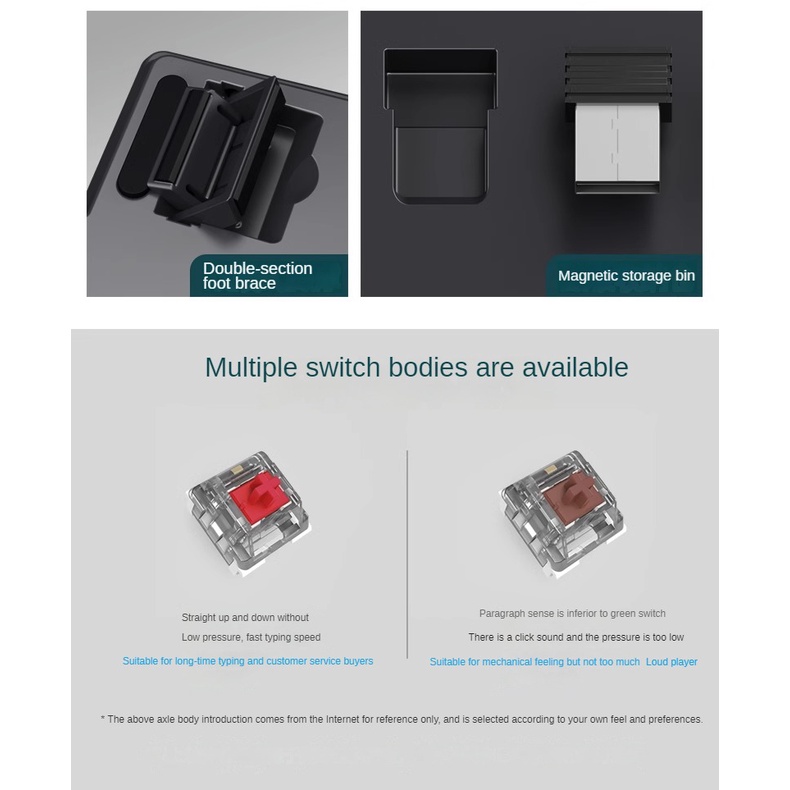 Phụ Kiện Trang Trí Xe Hơi Thiết Kế Mới Cao Cấp Thời Trang Bàn Phím Cơ Không Dây bluetooth 2.4g g98 Ba Chế Độ Đèn led rgb