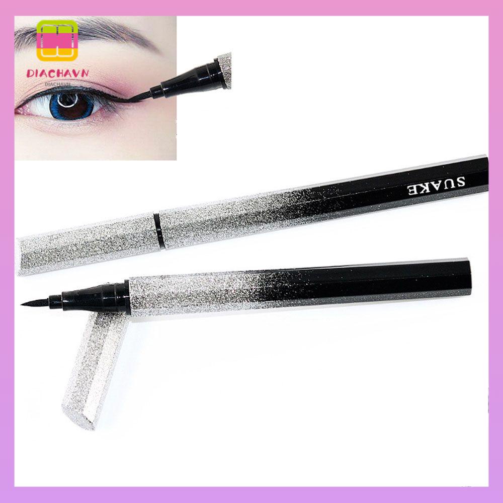 DIACHAVN Bút Kẻ Mắt Dạng Lỏng Màu Đen Bền Màu Dài Lâu