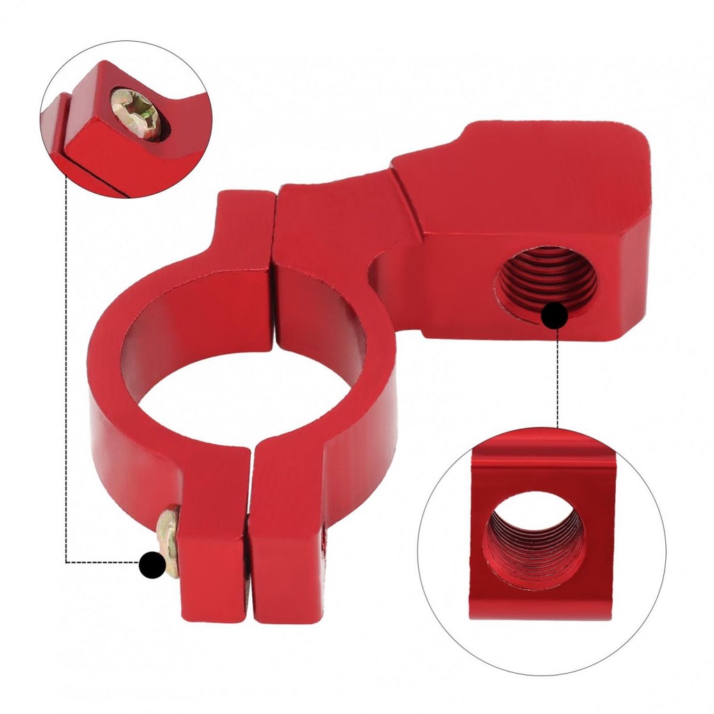 Giá Đỡ Gương Chiếu Hậu CNC Bằng Nhôm 22mm Thông Dụng Cho Xe Máy