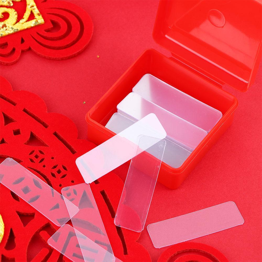 Hộp 60 Băng Keo Hai Mặt dalton Mạnh Mẽ Chống Thấm Nước Dễ Cắt Dùng Để Trang Trí Nhà