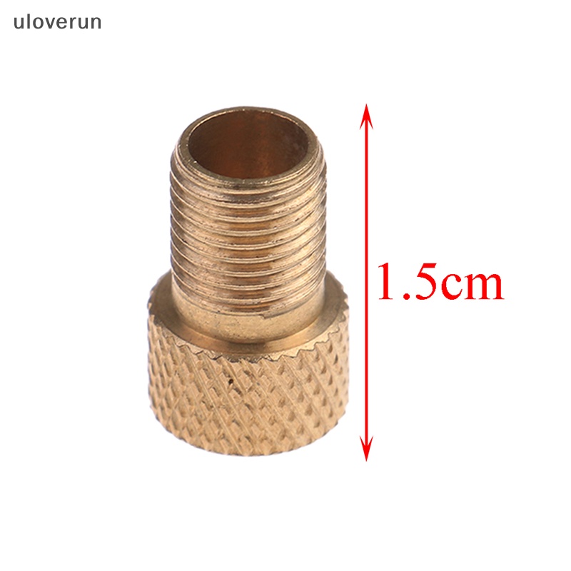 Set 4 Đầu Chuyển Đổi Van Bơm Hơi Xe Đạp Kích Thước 1.5Cm   Vn vn vn