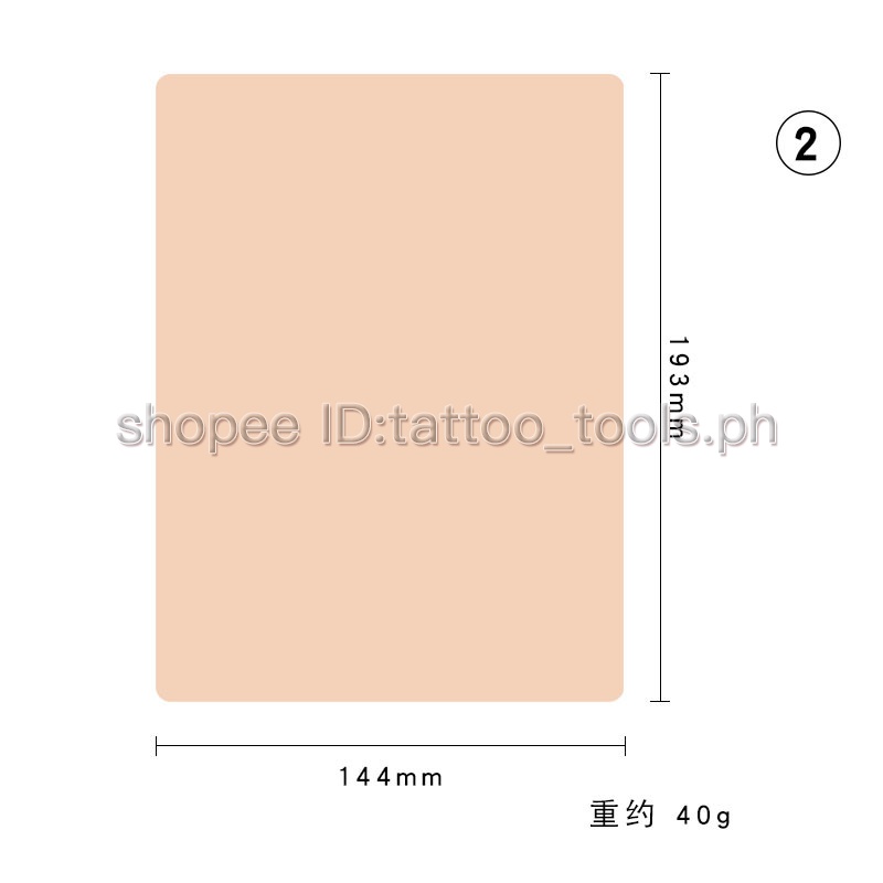 1 Miếng Da Silicon Mềm Luyện Tập Trang Điểm Lông Mày 3D