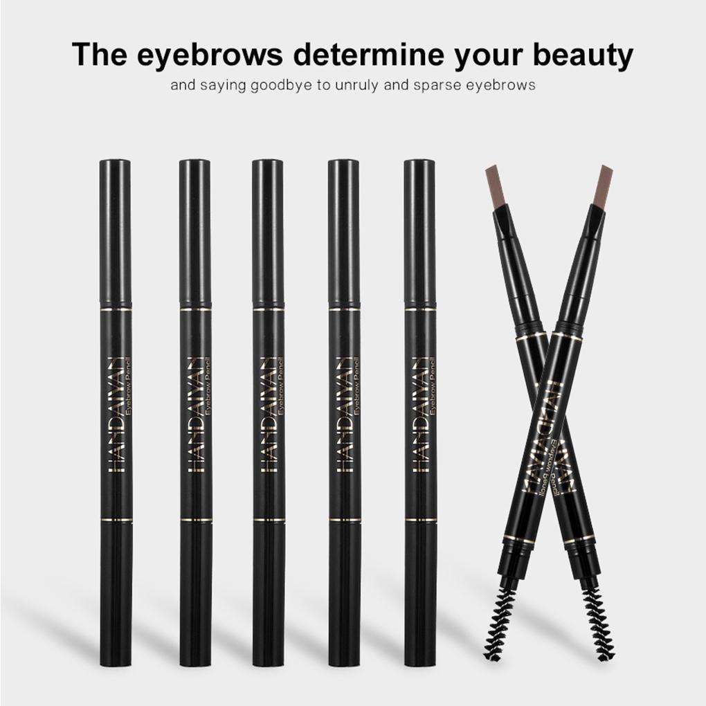 Chì Kẻ Mày Dạng Vặn Kháng Nước Lâu Trôi Và Chống Nhòe Với Đầu Cọ Chải Tiện Dụng