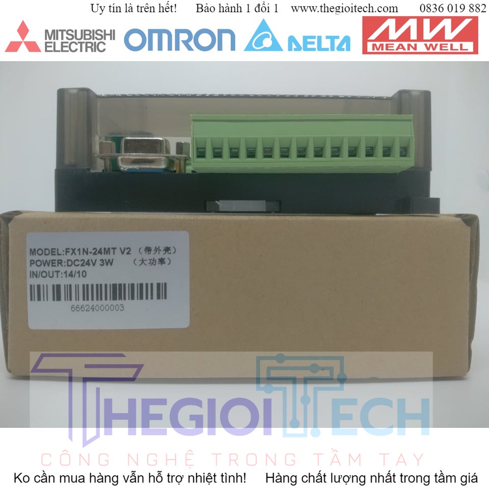 Main board, Bộ Bo mạch lập trình PLC FK1N Mitsubishi FX1N-24MT