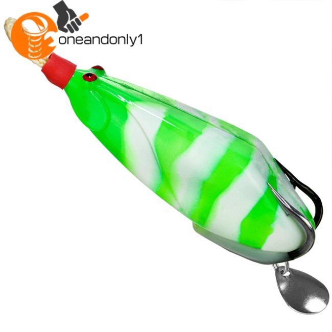 Mồi Giả Nhử Cá Hình Ếch 7Cm 14G Bằng Nhựa Kèm Móc Câu