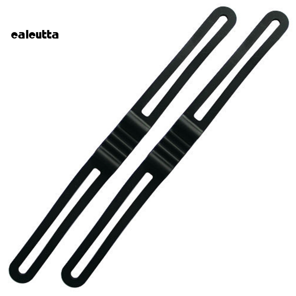 Bộ 2 Dây Silicone Giữ Đèn Pin Gắn Tay Lái Xe Đạp Chống Trượt Tiện Dụng