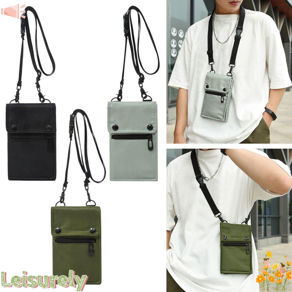 LEILY Túi Đeo Chéo Mini Đựng Thẻ Tiện Dụng Hợp Thời Trang