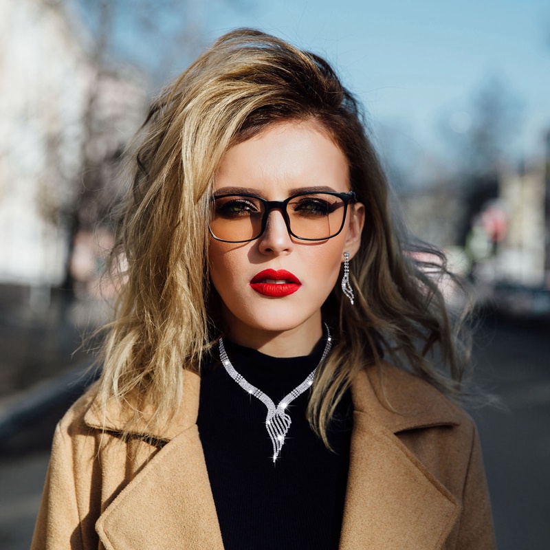 Ygt Set Vòng cổ Và Bông Tai Dài Đính Đá Lấp Lánh Trang Nhã Dành Cho Cô Dâu