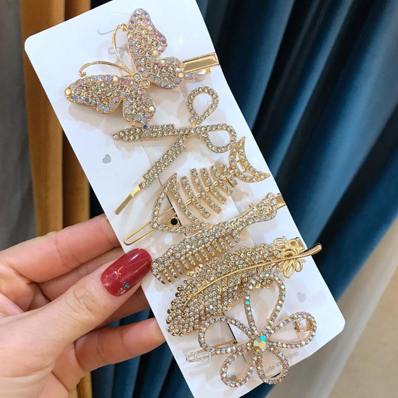 Ygt Kẹp Tóc Đính Ngọc Trai Thời Trang Hàn Quốc