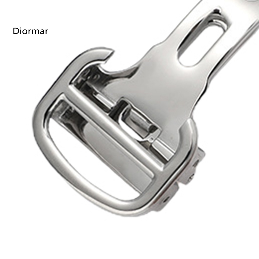 CARTIER Khóa Cài Đồng Hồ Bằng Thép Không Gỉ 12mm / 14mm / 16mm / 18mm / 20mm