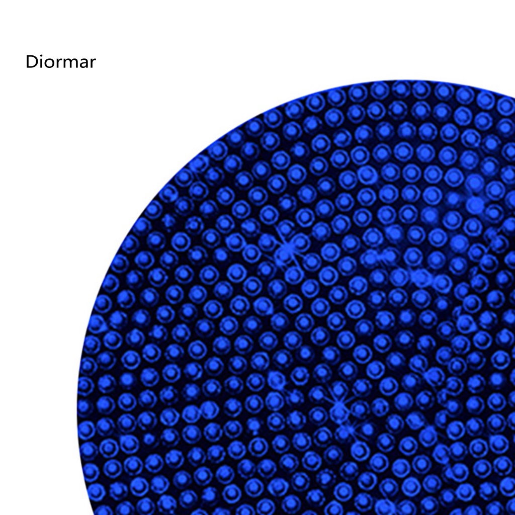 Miếng Lót Ly Hình Tròn Đính Đá Chống Trầy Chịu Nhiệt Tiện Dụng Cho Xe Hơi