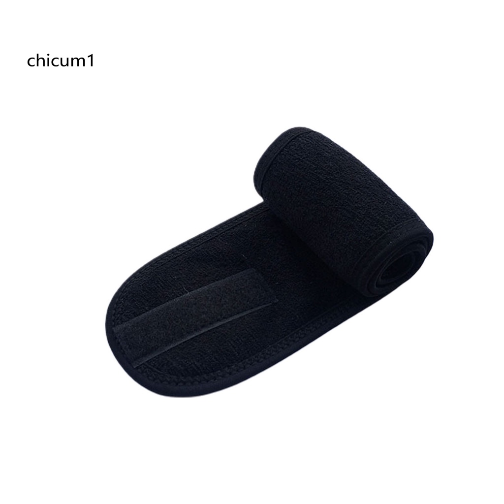 Băng Đô Cài Tóc Bản Rộng Tùy Chỉnh Tiện Dụng Cho SPA / Rửa Mặt