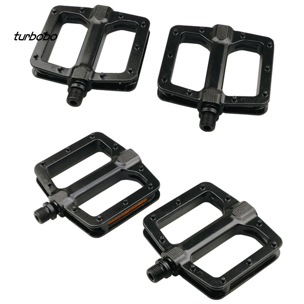 1 Cặp Pê Đan Trái / Phải Bằng Hợp Kim Nhôm Phản Quang Chống Trượt Cho Xe Đạp