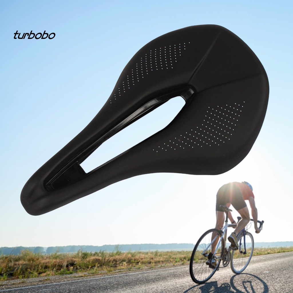 Yên Xe Đạp Bằng Da Sợi Tổng Hợp Thoáng Khí Giảm Xóc Tiện Dụng