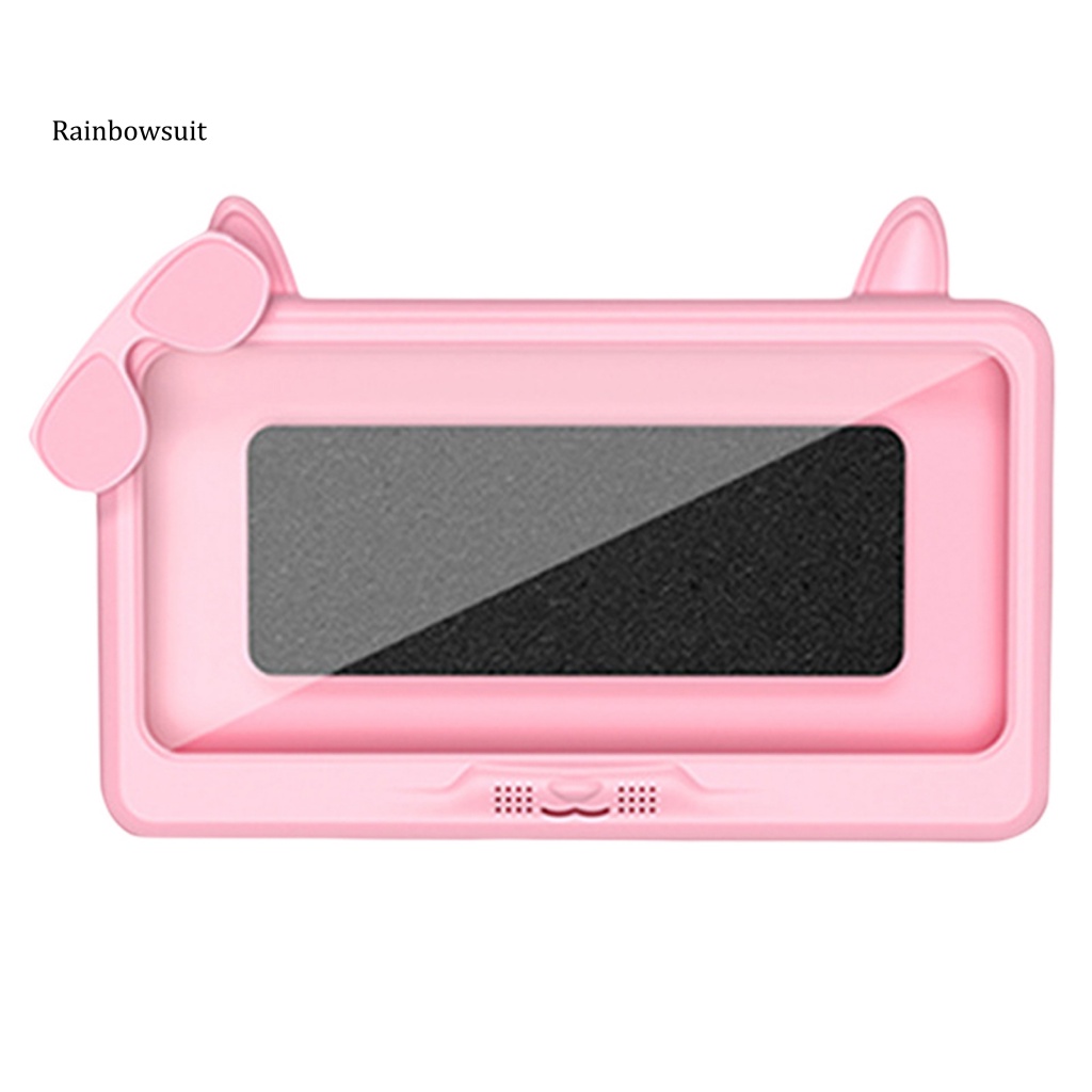 Giá Đỡ Điện Thoại Gắn Tường Chống Nước Chống Sương Mù Tự Dính Hình Tai Mèo Đa Năng Thông Dụng Cho Nhà Tắm / Toilet