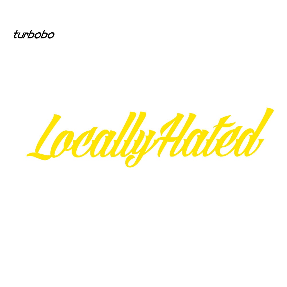 Đề Can Dán Trang Trí Thân / Cửa Sổ Xe Hơi Hình Chữ Cái Phản Quang