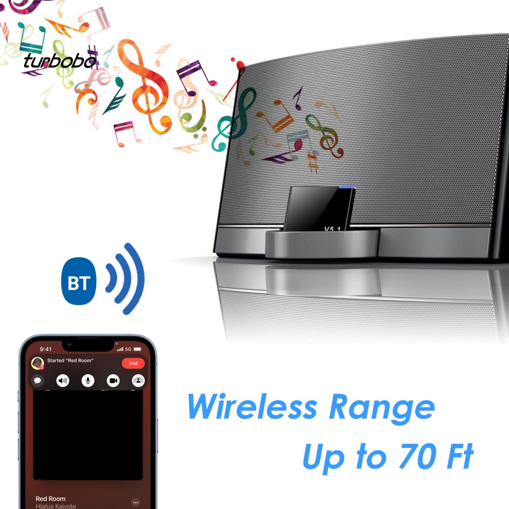 Thiết Bị Nhận Tín Hiệu Âm Thanh Nhanh Chóng 30 Pin Bluetooth-compatible51 Cho Gia Đình