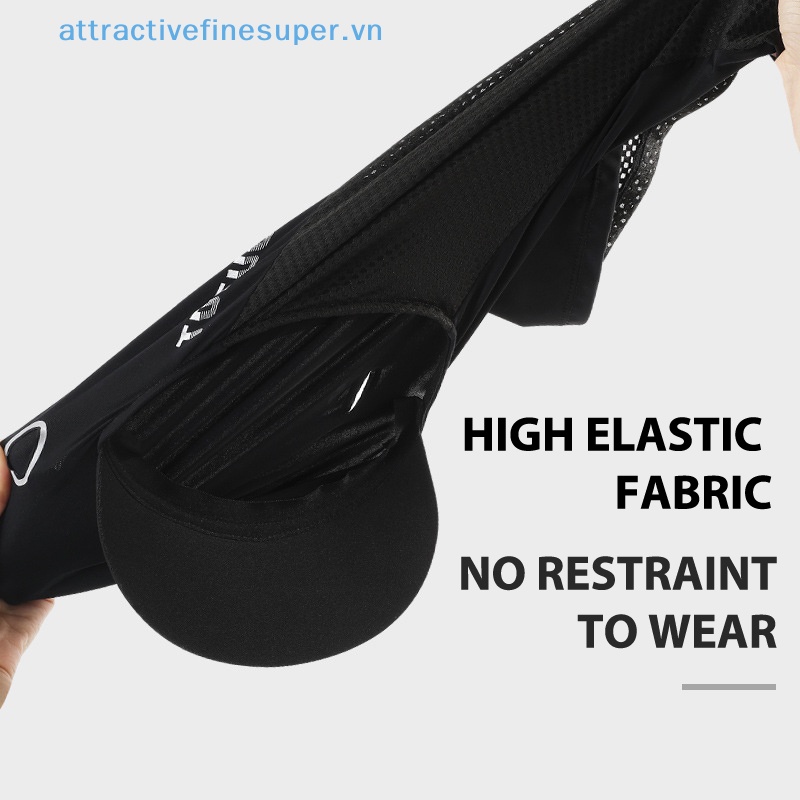 Afs Mũ Trùm Đầu Bằng Lụa Lạnh Chống Nắng Dùng Đi Xe Máy Mùa Hè