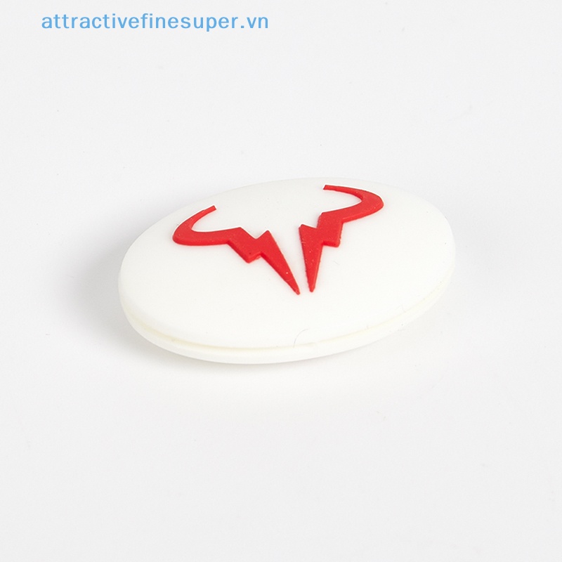 Afs Phụ Kiện Giảm Sốc Bằng Silicon Bền Họa Tiết Hoạt Hình Gắn Vợt Tennis