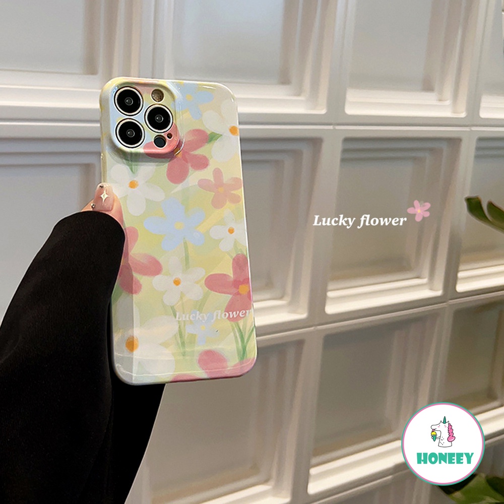 Ốp Điện Thoại Mềm Chống Sốc Họa Tiết Hoa Nhiều Màu Sắc Cho iPhone 14 Pro Max 13 12 11 Pro Max X XS XR 7 8 Plus SE