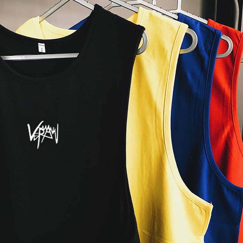 Áo Ba Lỗ Thể Thao Dáng Rộng Thoáng Khí Thời Trang Mùa Hè Dành Cho Nam