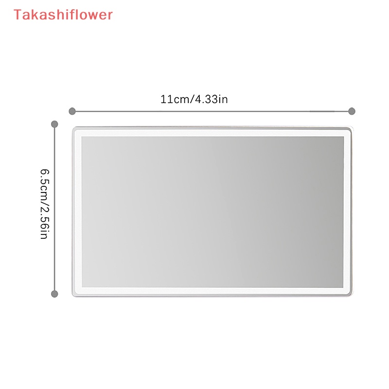 Gương Trang Điểm Bằng Thép Không Gỉ Thiết Kế Nhỏ Gọn Thông Dụng Cho Xe Hơi