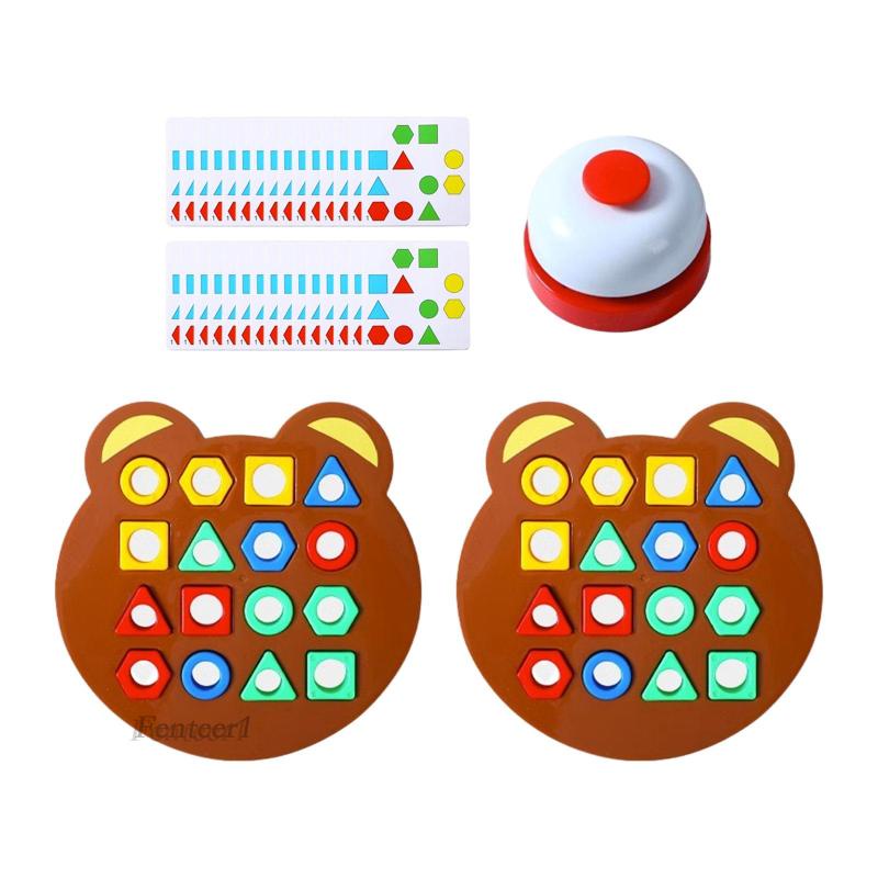 Bộ Đồ Chơi Ghép Hình Học Giải Đố Thú Vị Cho Bé