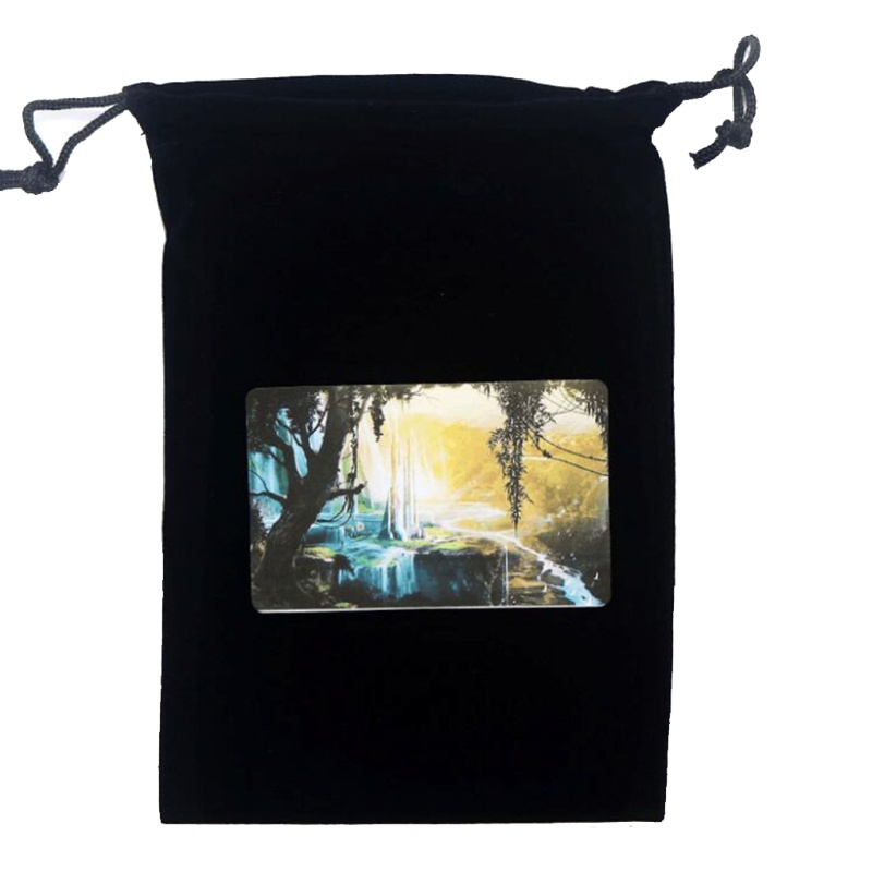 Túi Dây Rút Vải Nỉ Đựng Bài Tarot Tiện Dụng