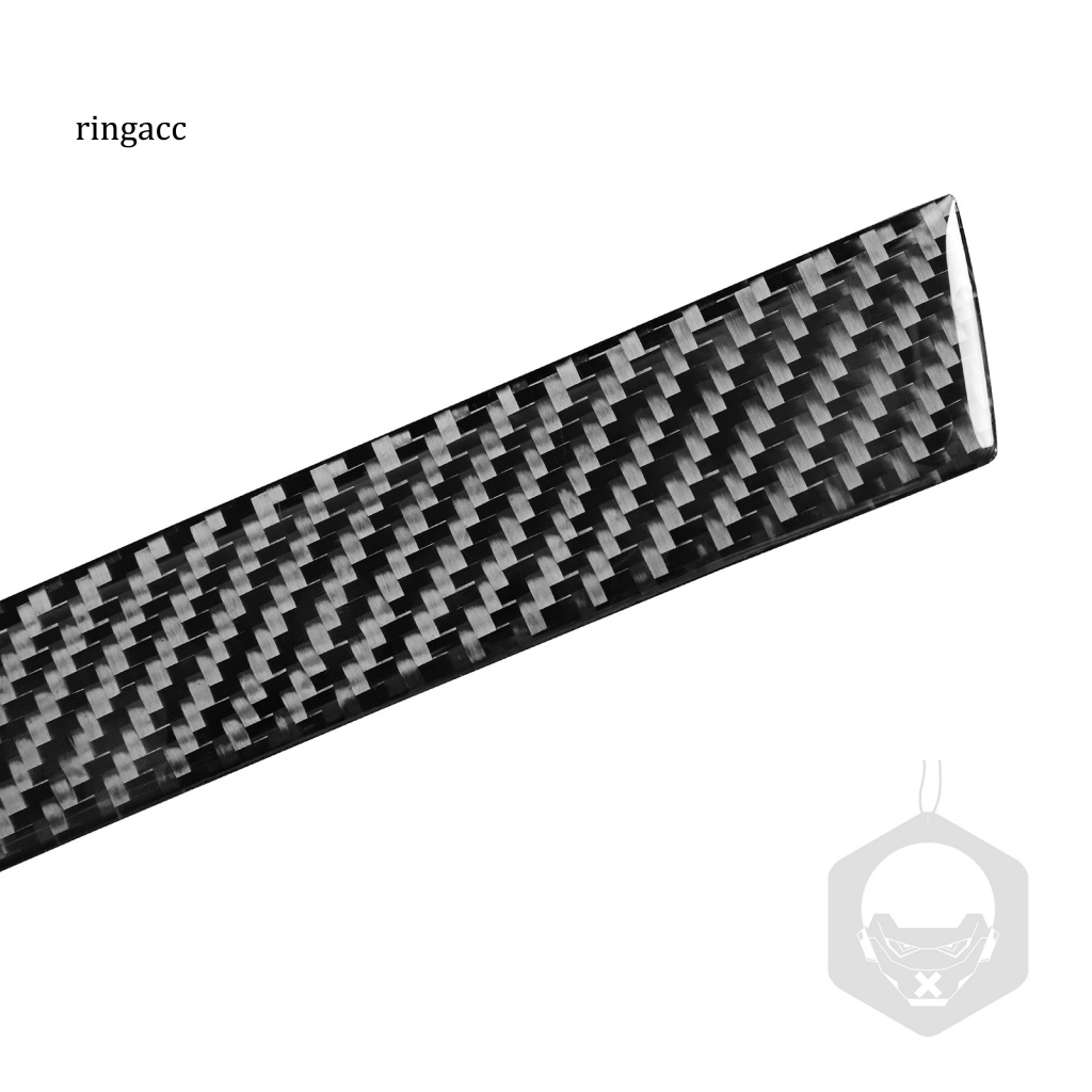 1 Bộ Nhãn Dán Trang Trí Cần Số Tự Dính In Họa Tiết Sợi Carbon Nhỏ Gọn Cho Honda Civic 8th Gen 2006-2011