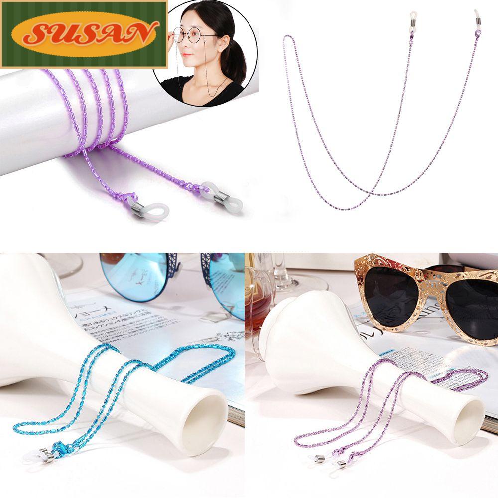 SUSANS Dây Đeo Mắt Kính Bằng Kim Loại Phong Cách Unisex