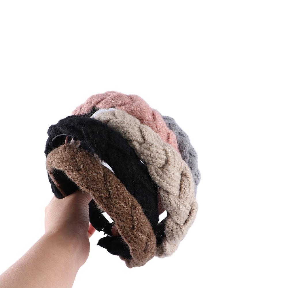 ANEMONE Băng Đô Len Màu Trơn Thời Trang Dành Cho Nữ