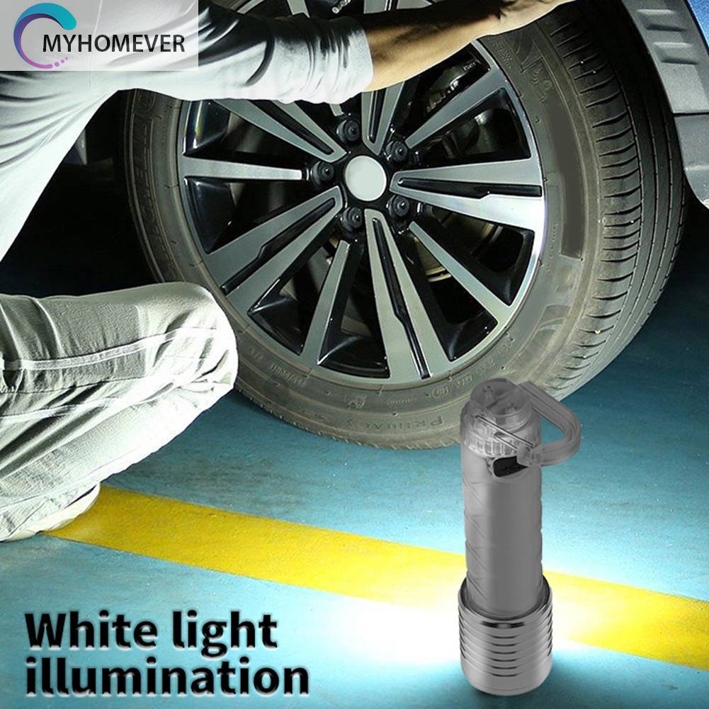 Đèn Pin LED COB / COB Thu Phóng Được 1500mAh Cổng Sạc USB Loại C IPX4