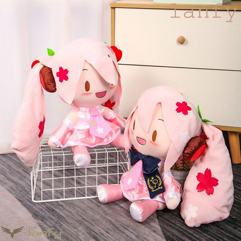 LANFY Thú Nhồi Bông Hình Nhân Vật Hatsune Miku Hoạt Hình 32cm