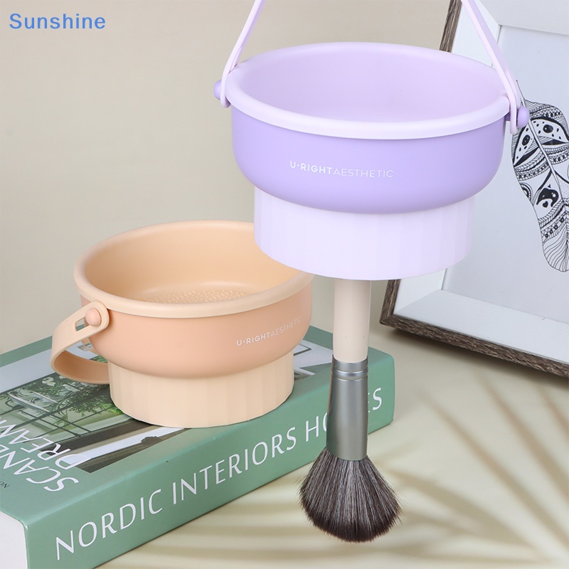 Miếng Silicone Vệ Sinh Cọ Trang Điểm Tiện Dụng