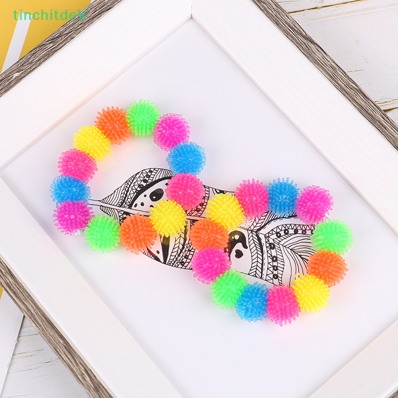 [TinchitdeV] Set 12 Đồ Chơi Vòng Đeo Tay Bóng Spiky Hedge Giảm Căng Thẳng Mới Lạ [Mới]