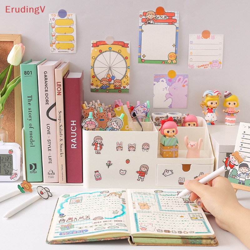 Giá Đỡ Bút / Sách Để Bàn 2 Trong 1 Kiểu Dáng Đáng Yêu