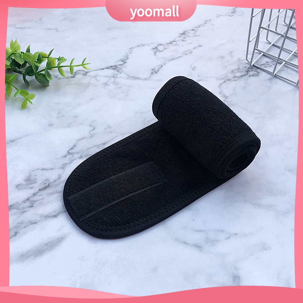 Băng Đô Rửa Mặt / Trang Điểm Bản Rộng Tùy Chỉnh Tiện Dụng Cho Nữ