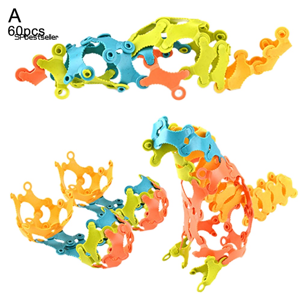 1 Bộ Đồ Chơi Xây Dựng DIY Bắt Mắt Cho Bé