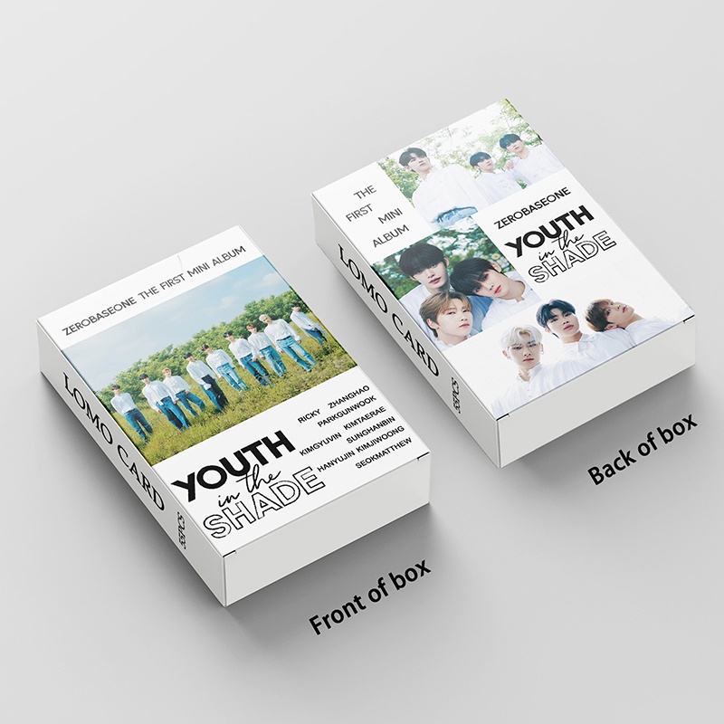 ZEROBASEONE ZB1 Card Set 55 Tấm Thẻ Ảnh Kpop Lomo Card Hình Nhóm Nhạc