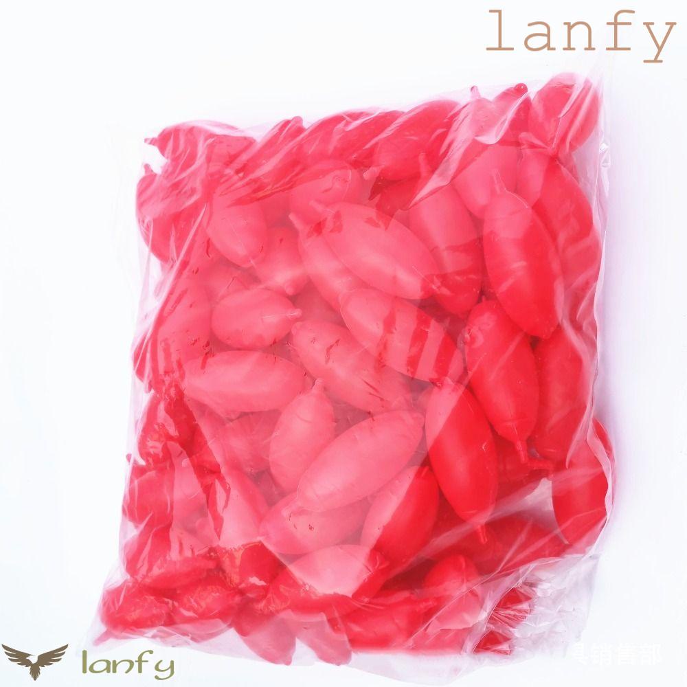 LANFY Set 10 Phao Câu Cá Dạng Quả Bóng Nổi Tiện Dụng