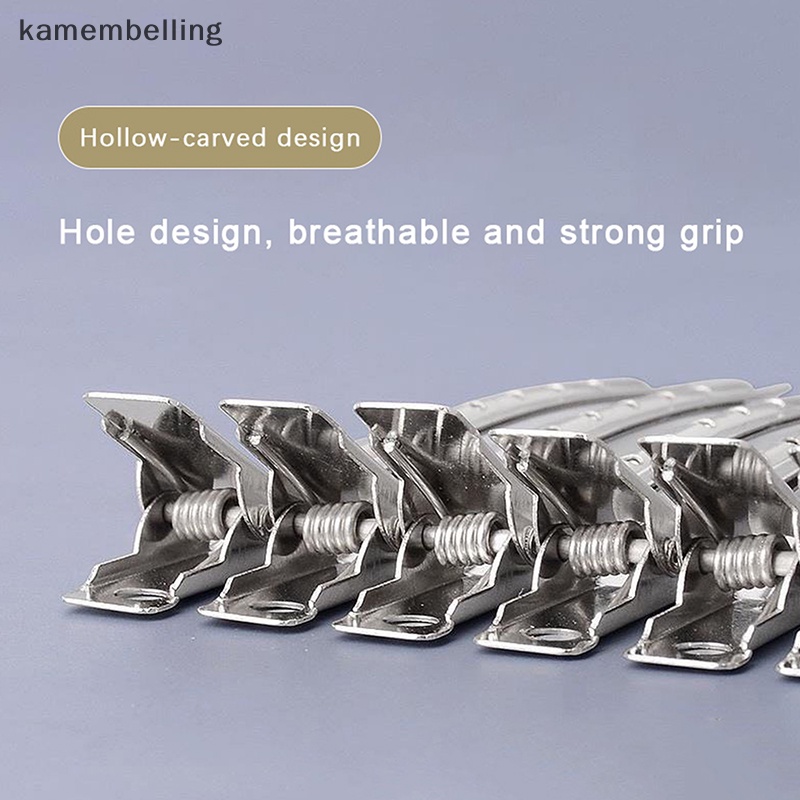 Set 10 Kẹp Tóc Tạo Kiểu DIY Bằng Kim Loại Chuyên Dụng Cho Salon Tóc