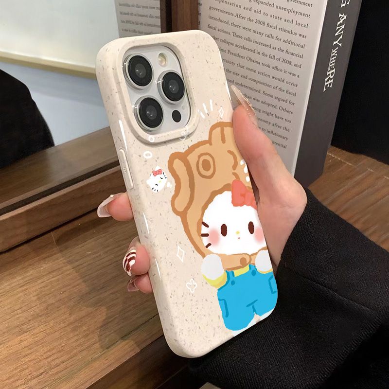 Ốp Điện Thoại Mềm Chống Sốc In Hình Mèo Đơn Giản Cho Iphone Max7kt 14pro 8p 13 11 12