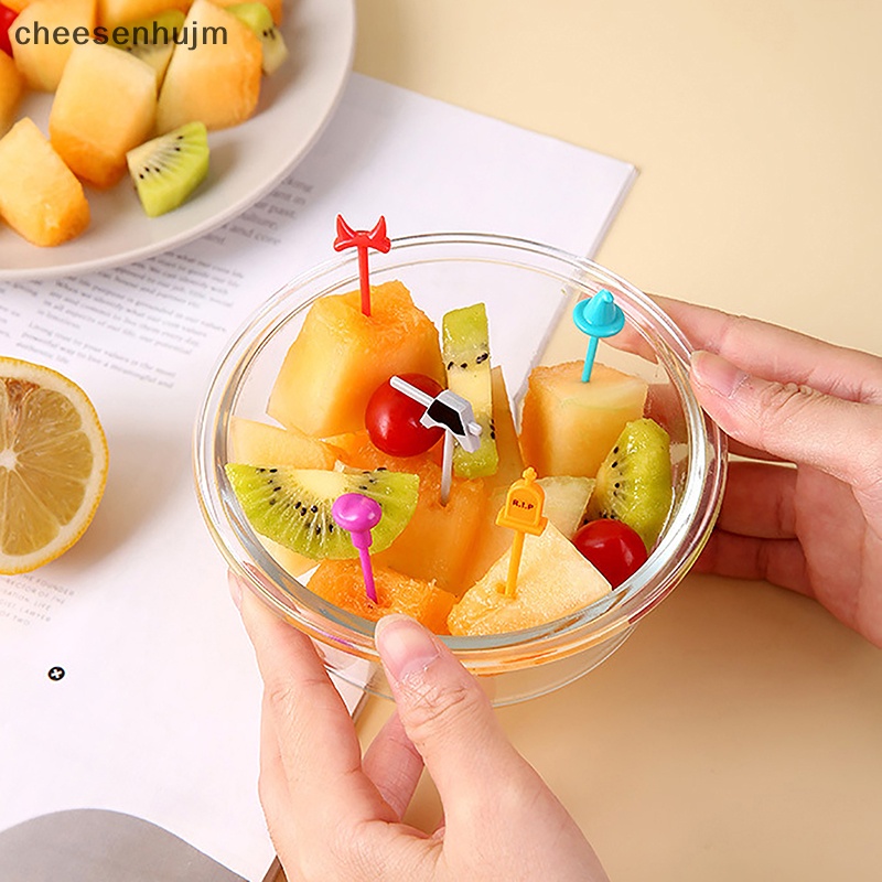 Bộ 5 Nĩa Ăn Trái Cây Họa Tiết Halloween Dễ Thương Bắt Mắt