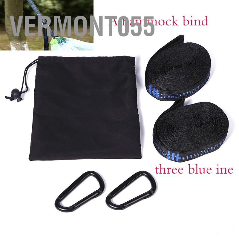 Vermont055 Đai Pilates dài 3 mét Dây đai võng ngoài trời buộc cây chịu lực cao Webbing Sling