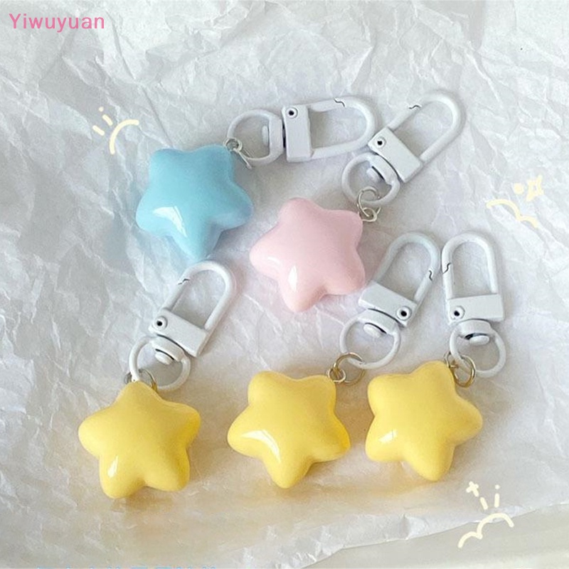 1 Móc Khóa Hình Ngôi Sao Năm Cánh Dễ Thương