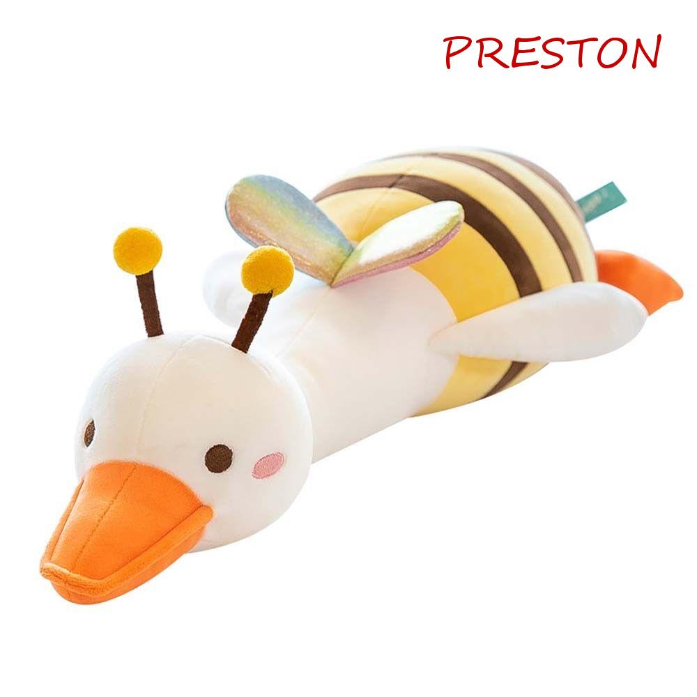 Ngỗng Nhồi Bông Màu Trắng Mềm Mại Dùng Làm Quà Tặng