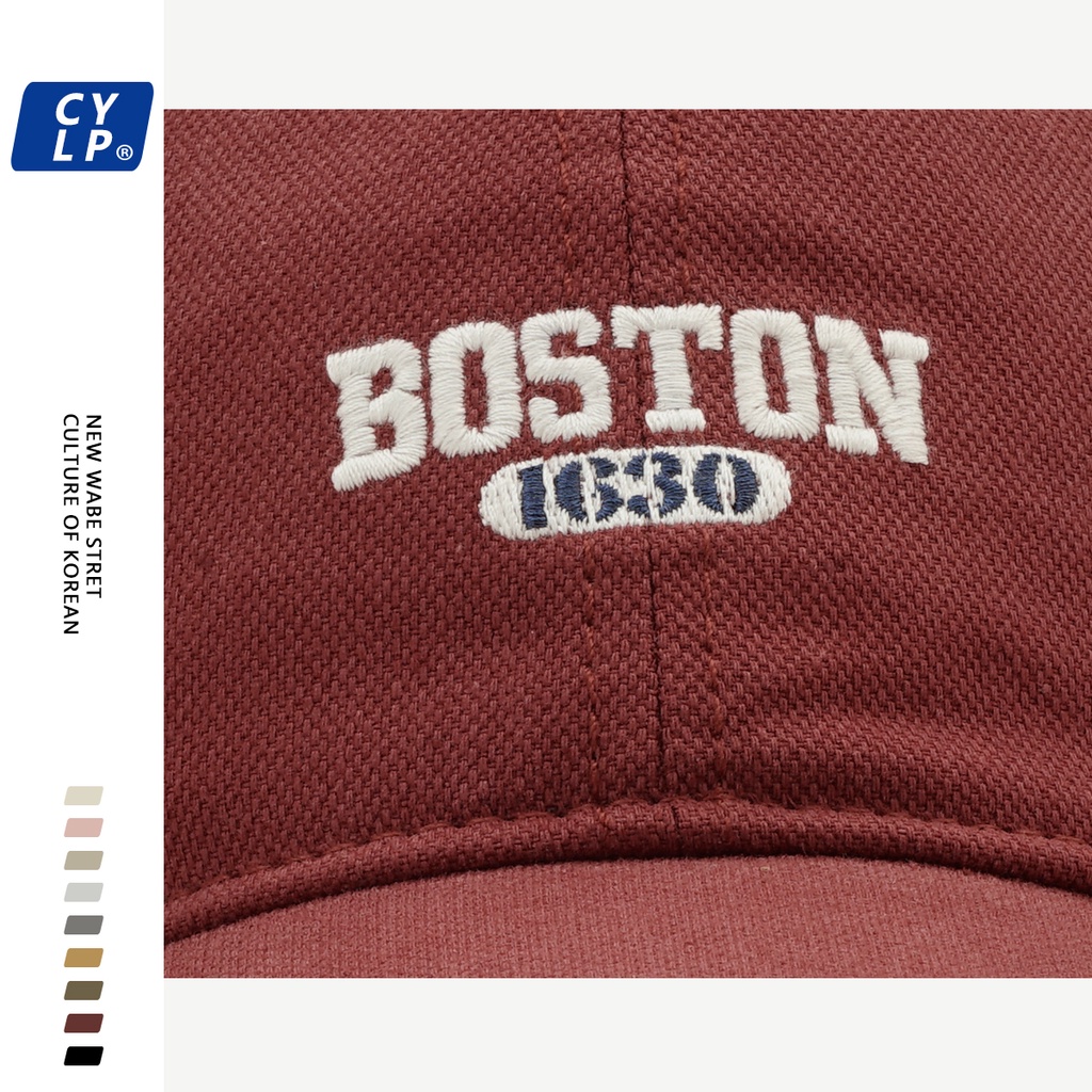 Mũ Lưỡi Trai Thêu Chữ Dongdaemun Phong Cách Đường Phố Hàn Quốc Thời Trang Cho Nam Và Nữ